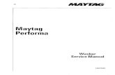 PAV2000AAW Maytag Washer Repair Manual