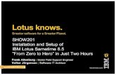 How to Setup Lotus Sametime 8.5 Pilot environment