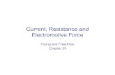 electrical current and resistance physics