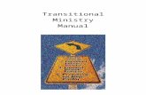 Interim Ministry Manual