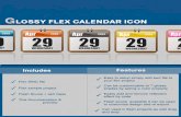 Documentaion Flex calendar icon on flashden