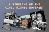 A Timeline of the Civil Rights Movement