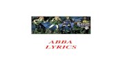 ABBA Lyrics (English)