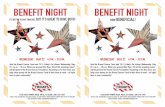The Breast Cancer Fund Benefit Night Flyer