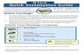 DVG-2001S Quick Install Guide (English)