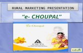 Rural Marketing Presentation (1) e-choupal