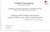 Advanced Patent Analysis using TRIZ - Workbook