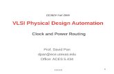 Lecture24 Clock Power Routing
