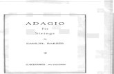 Adagio Barber Score