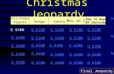 Christmas Jeopardy 2