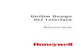 UniSim Design OLI Interface Reference Guide