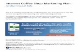 Internet coffee shop marketing plan