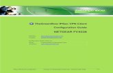 Netgear FVX538 router & GreenBow VPN Software Configuration