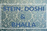 Stein Doshi n Bhalla