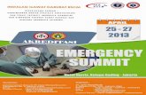 Announcement Emergency Summit 2013-25-27 April 2013_ Rev 20 Maret 2013