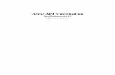 Acme API Specification Enus