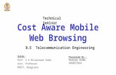 COST AWARE MOBILE WEB BROWSING