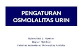 Kuliah 3. Pengaturan Osmolalitas Urin