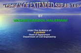 Design of Extended Shear Tab