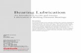 Bearing Lubrication