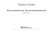 Grammar Enrichment_grade 7
