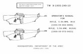 US Army - Operator's Manual for M16 and M16A1 Rifles TM 9-1005-249-10