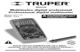 Manual Multimetro Mut 105 Truper