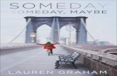 SOMEDAY, SOMEDAY, MAYBE by Lauren Graham