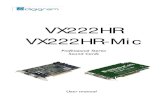 UserManual VX222HR-Mic en v8
