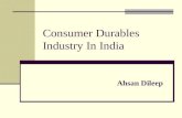 Consumer Durables Industry in India