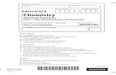 Edexcel AS chemistry Unit 1 Jan 2013