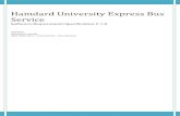 Hamdard University Express Bus Service - HEBS - SRS - RE Final