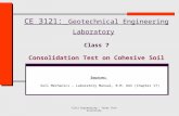9 Consolidation Test