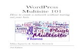 WordPress Multisite 101 3 Edition