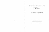Macintyre - A Short History of Ethics