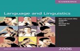 CUP Guide of Language and Linguistics