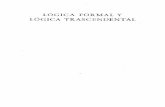 Edmund Husserl. Lógica formal y lógica trascendental. 1929.