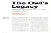Sight & Sound - The Owl's Legacy - In Memory of Chris Marker (1921-2012)