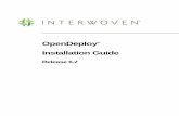 OpenDeploy Installation Guide