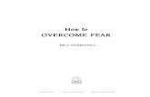 How to Overcome Fear-BILL-SUBRITZKY