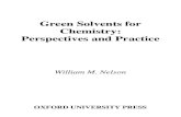 Green Solvents for Chemistry - William M Nelson