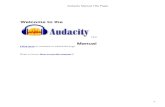 Audacity Manual 1.2