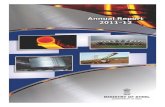 Steel Ministry Annual Report