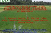 Changing Rice Based Farming along with Climate....
