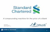 David Poulet presentation on Standard Chartered Bank at VALUEx 2013