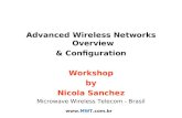 Www.MWT.com.br Advanced Wireless Networks Overview & Configuration Workshop by Nicola Sanchez Microwave Wireless Telecom - Brasil.