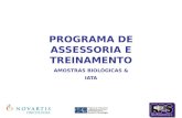 1 PROGRAMA DE ASSESSORIA E TREINAMENTO AMOSTRAS BIOLÓGICAS & IATA.
