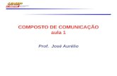 COMPOSTO DE COMUNICAÇÃO aula 1 Prof. José Aurélio.