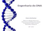 Engenharia do DNA María Julia Barison BMP-5777 Biologia Molecular e Bioquimica de proteínas alvo a drogas do parasita da malária humana Plasmodium falciparum.