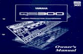 Yamaha QS300 Operation Guide